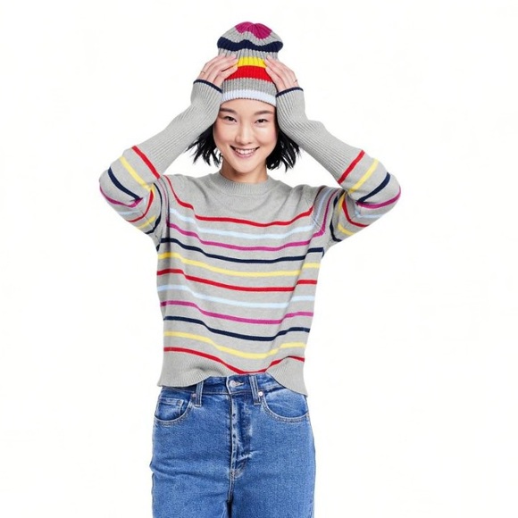 Target X La Ligne Stripe Crewneck Plus Sweater NWOT - Picture 8 of 9